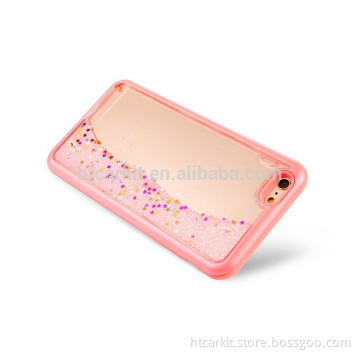2016 New product liquid glitter phone case,glitter liquid phone case for iphone 6s